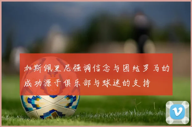 加斯佩里尼强调信念与团结罗马的成功源于俱乐部与球迷的支持